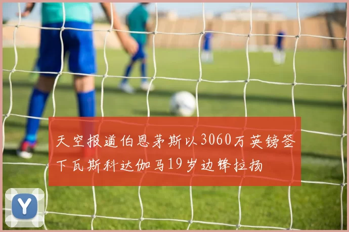 天空报道伯恩茅斯以3060万英镑签下瓦斯科达伽马19岁边锋拉扬